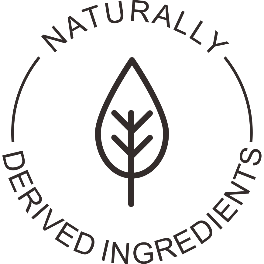 [Image of Naturally Derived Ingredients Icon]